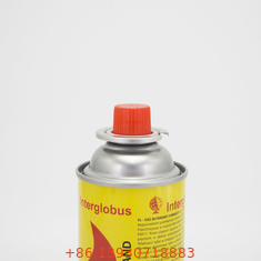 400ml ポータブル ガスストーブ キャニスター スモール ブタン ガス ボトル 65mm
