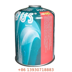 屋外グリル用の高性能プロパンブタンガスキャニスター 350g,簡単に接続するバルブ