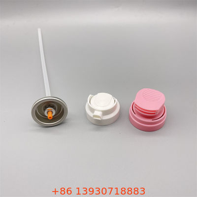 男性と女性のシェービングクリームのシェービングスポンエアロゾルバルブとアクチュエーター