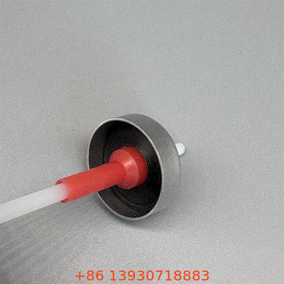 精密用 20mm メーターエアロゾルバルブ プラスチックストームとアクチュエータ 一貫した測定スプレー