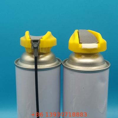 エアゾール缶用双方向折りたたみ式トリガースプレーキャップ ストリーム＆スプレーオプション