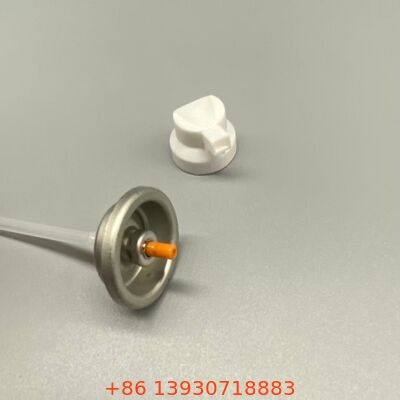 パウダーおよびミストヘアリフレッシュ製品用に設計されたドライシャンプーエアゾールスプレーバルブ