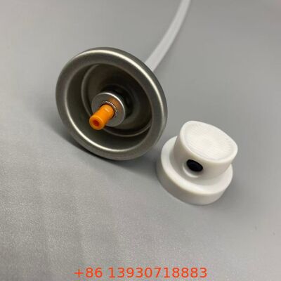 精密ミスト・目詰まり防止ノズル 耐薬品性エアゾールスプレーバルブ ヘアグルー・接着剤塗布用