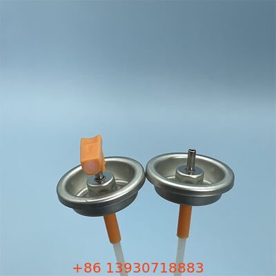 調整可能な噴霧速度とカスタマイズ可能なアクチュエータカラーを備えた精密1インチメーター付きエアゾールバルブ