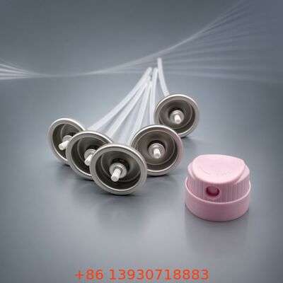 トンプレート材料の乾燥シャンプー,垂直または逆向きの使用,および配給さえのための根集中型エアロゾールバルブ