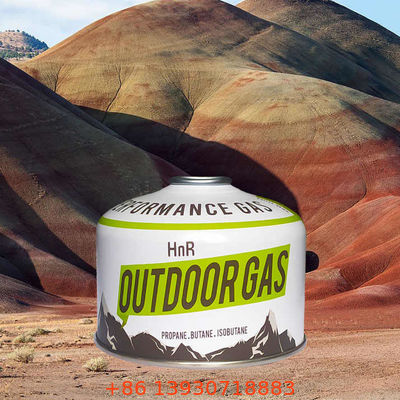 迅速な接続と長い燃焼時間を持つ食堂のための効率的なブタンガスのボトル