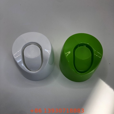 白いプラスチックスプレーボトルキャップ エルゴノミックなデザイン