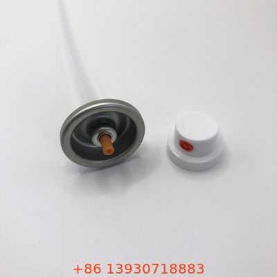 塗料スプレー缶 塗料スプレーバルブ 透明 漆器製 ステンプレート PP 層付 25.4mm