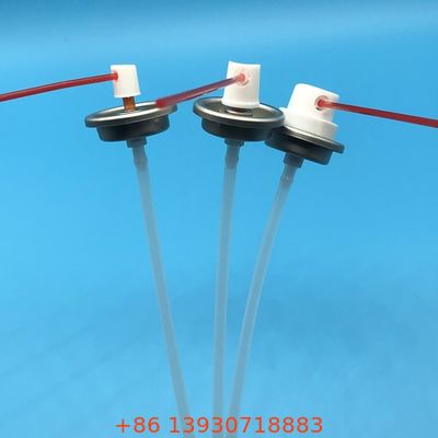 360度エンジンクリーニング用、耐薬品性構造の高圧集中噴射エアゾールスプレーバルブ