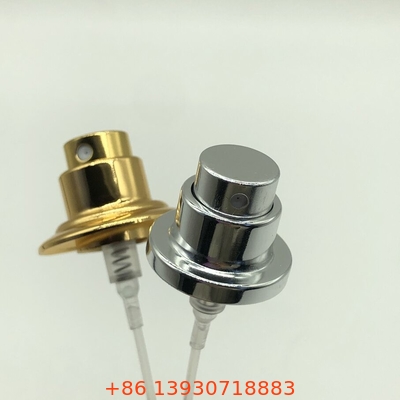 OEM クリップトップスプレーヤー 金と銀の仕上げで高級香水ブランドのために