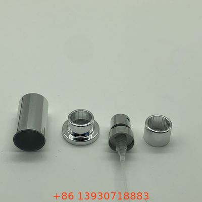 精密に設計されたシルバー香水ポンプ、一貫した制御されたミスト、耐性のあるメタリック仕上げ