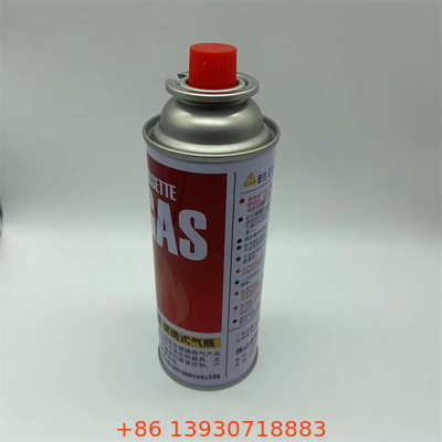 ホットポット調理装置用 65 X 158 mm ブタンガスシリンダー