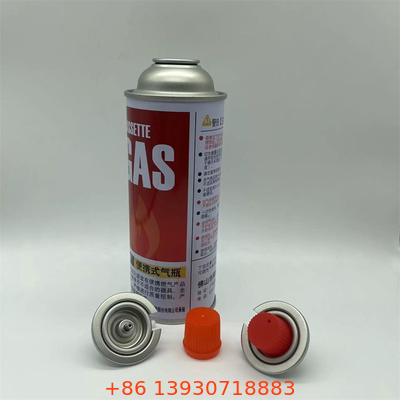 ホットポット調理装置用 65 X 158 mm ブタンガスシリンダー