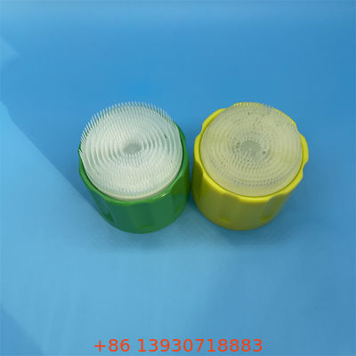 タッチレス洗車用ソープ＆ワックスフォーム用エアゾールスクラビングブラシキャップ