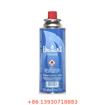 耐久性のある保護用レッドキャップデザインのブタンガスストーブバルブ