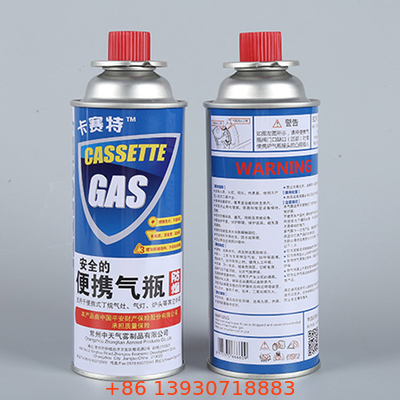 ガスブタン ガスと軽気ガス 缶詰 内容 1 x ブタンガスの容器