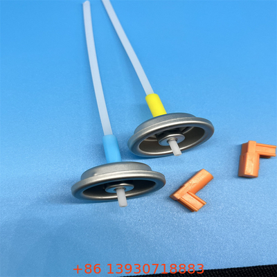 計測されたエアロゾールバルブ ボタンアクチュエータ 無料サンプル 50/75/100/120/150/200mcl 噴射速率