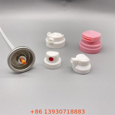 男性と女性のシェービングクリームのシェービングスポンエアロゾルバルブとアクチュエーター