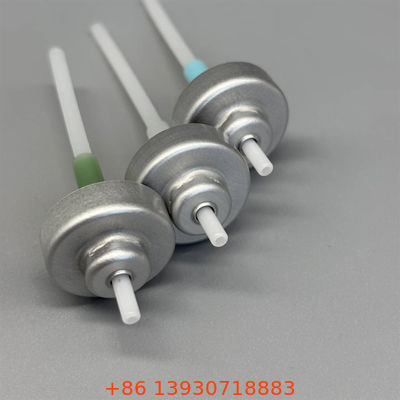 精密用 20mm メーターエアロゾルバルブ プラスチックストームとアクチュエータ 一貫した測定スプレー