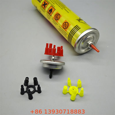 高性能の軽量ガス補給バルブとアダプタ