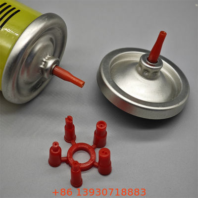 漏れ防止ガス制御装置を備えた大量生産の炎装置のための信頼性のある使い捨て軽いエアロゾールバルブメカニズム