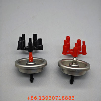 漏れ防止ガス制御装置を備えた大量生産の炎装置のための信頼性のある使い捨て軽いエアロゾールバルブメカニズム