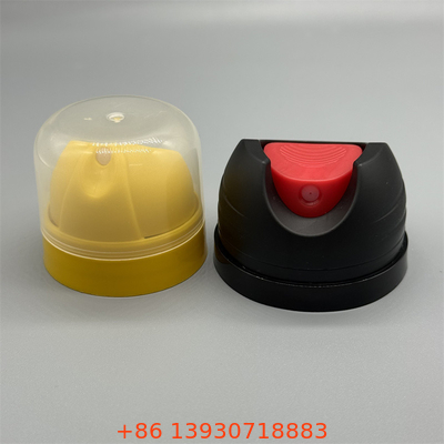Compact Deodorant Body Spray Valve for TSA-Compliant Travel Sizes with Leak-Proof Flip Top and 0.5s Lock