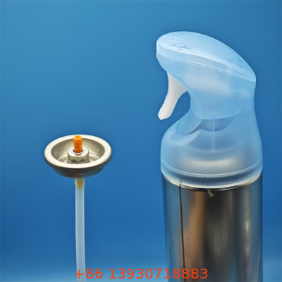 高耐久性工業用エアゾールスプレー芳香剤バルブ（高トラフィック施設向け、目詰まり防止設計）