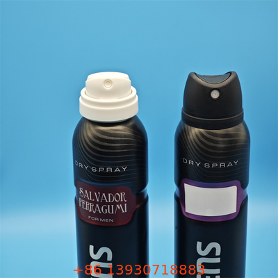 Hypoallergenic Deodorant Body Spray Valve for Natural & Sensitive Skin Formulations with Pure Material Path & Gentle Actuation