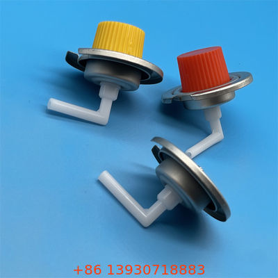 ブタンガス カートリッジバルブ ポータブル燃料キャニスターバルブ キャンプストーブ用ユニバーサルフィット