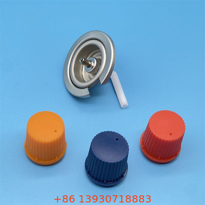 テーブルトップクッキング用の保護蓋付き精密プレミアムブタンガスストーブバルブ