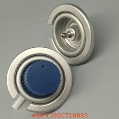 バルブとキャップ付きのブタンガスカートリッジ 屋外キャンプ,ハイキング,ピクニックストーブ