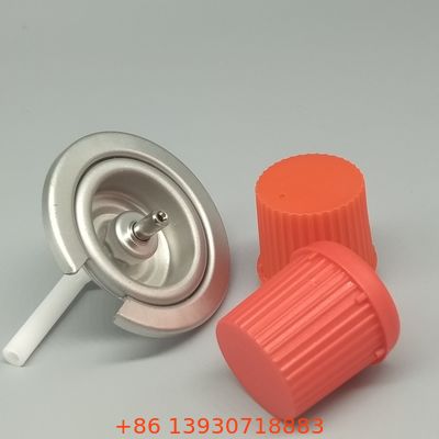 精密1インチブタンガスストーブバルブ、卓上コンロ用保護カバー付き