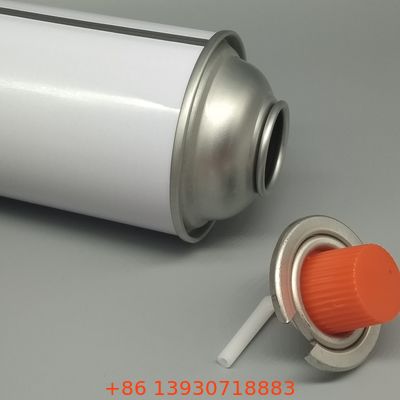 ポータブル燃料器具用ユニバーサルブタンガスバルブ（カバー付き）