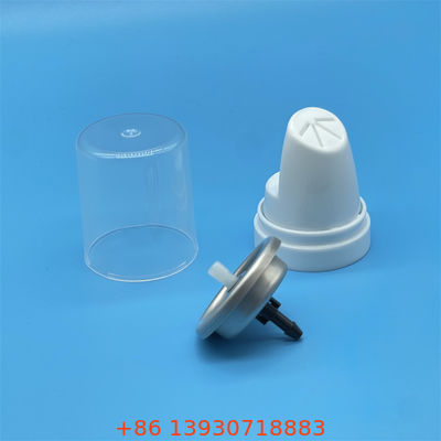 スタイリングフォーム製品用ヘアムース缶用1インチ逆さアルミバルブ