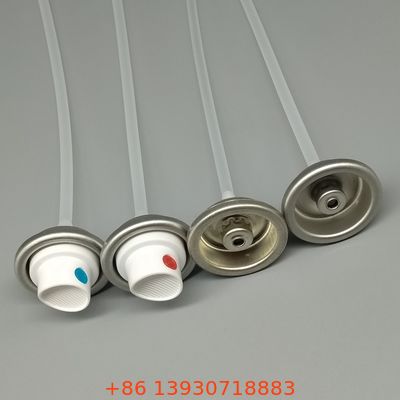 エアロゾール缶用女性スプレーペイントバルブ 産業用・DIY用防漏ペイント配給バルブ