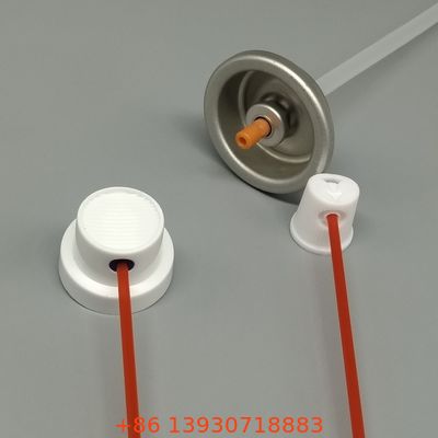 家庭用およびDIYアプリケーションのための汎用的なWD-40潤滑剤バルブ 安全なストロー保管と360度噴霧能力