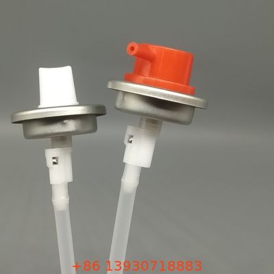 ユニバーサル360°エアゾールスプレーバルブ（逆さ・直立使用可能）