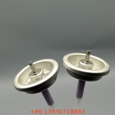 精密1インチプラスチックおよび金属製ステム計量エアゾールバルブ、制御された噴霧用