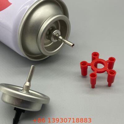 普遍的なブタン補給システムのためのより軽量ガス補給バルブ