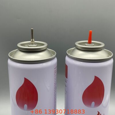 標準的なブタン点灯器と互換性のある重用補給ガスバルブ