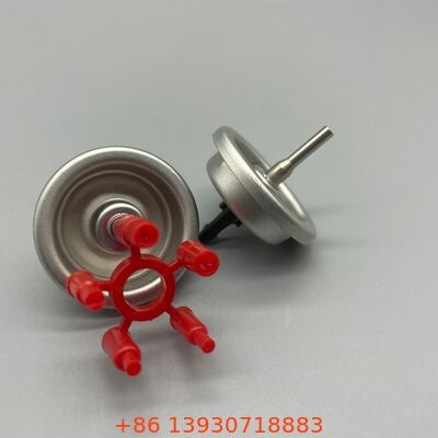 プラスチックと金属製のステムライターガス詰め替えエアゾールバルブ、家庭用および屋外用