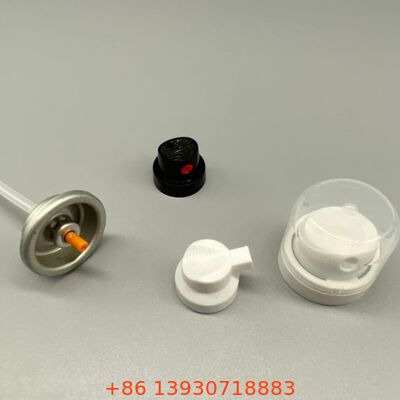 超細密霧ノズル エアロゾールスプレーバルブ 残留物のない性能と360度操作