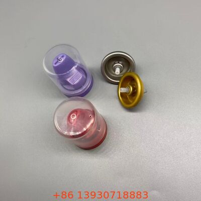 ヘアムース用アルミニウム製、耐腐食性エアゾールスプレーバルブ、360度機能付き