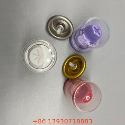 ヘアムース用アルミニウム製、耐腐食性エアゾールスプレーバルブ、360度機能付き