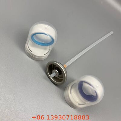 連続スプレー日焼け止め用途向けの安全カバー付き日焼け止めエアゾールバルブ