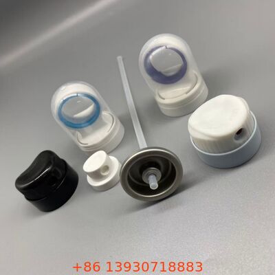 連続スプレー日焼け止め用途向けの安全カバー付き日焼け止めエアゾールバルブ