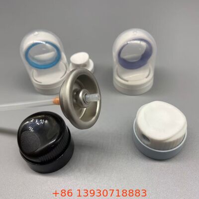 制御出力技術,詰まり防止のノズル,360度操作のエアロゾール防日剤スプレーバルブ