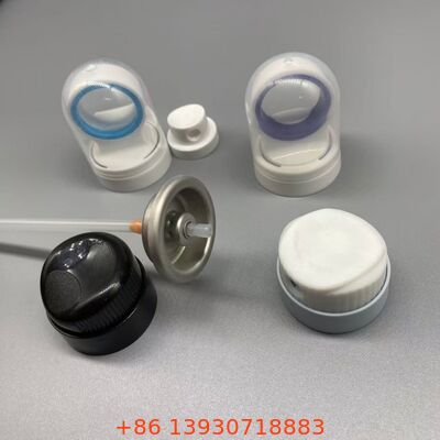 制御出力技術,詰まり防止のノズル,360度操作のエアロゾール防日剤スプレーバルブ