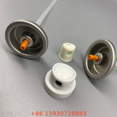 サロン用精密ミスト詰まり防止ノズルと耐薬品性構造を備えたエアゾールヘアグルーバルブ